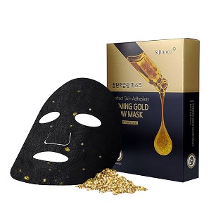 [SiJianco] 시지안코 꿀탄력 금광 마스크 (10매 1세트) 24K GOLD의 영양케어