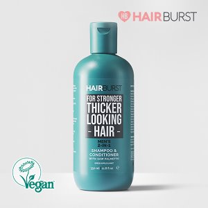 [Hairburst] 헤어버스트 맨즈 샴푸 &amp; 컨디셔너 2 in 1 350ml (힘없는 모발을 건강하고 자신감 넘치는 강한모발로)