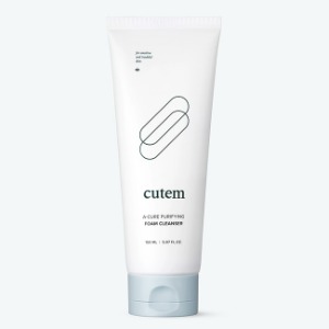 cutem [큐템] 에이큐어 퓨리파잉 폼 클렌저 150ml (모공 클렌저)